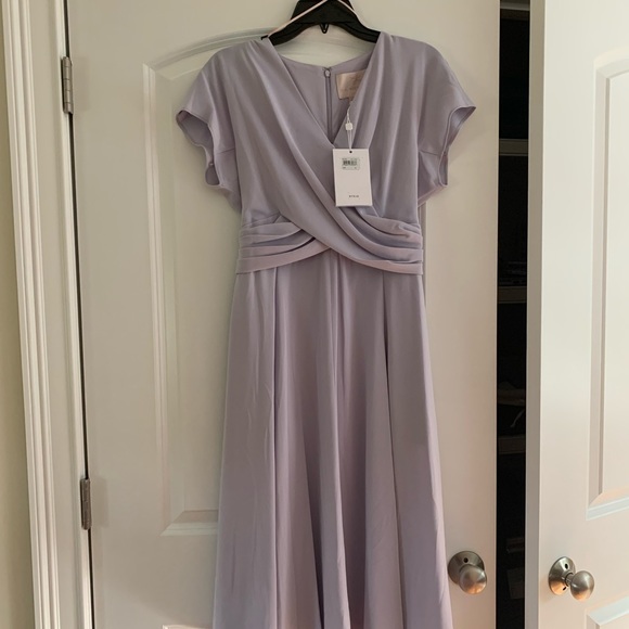 Gal Meets Glam Seraphina Crossover Wrap Dress - Picture 3 of 4